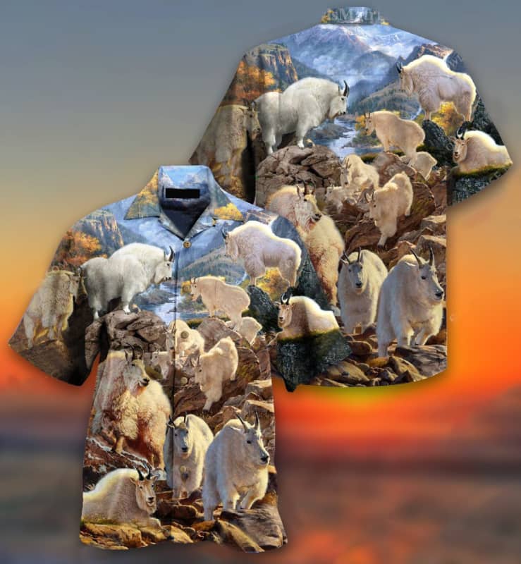 Goat 03 Hawaiian Shirt