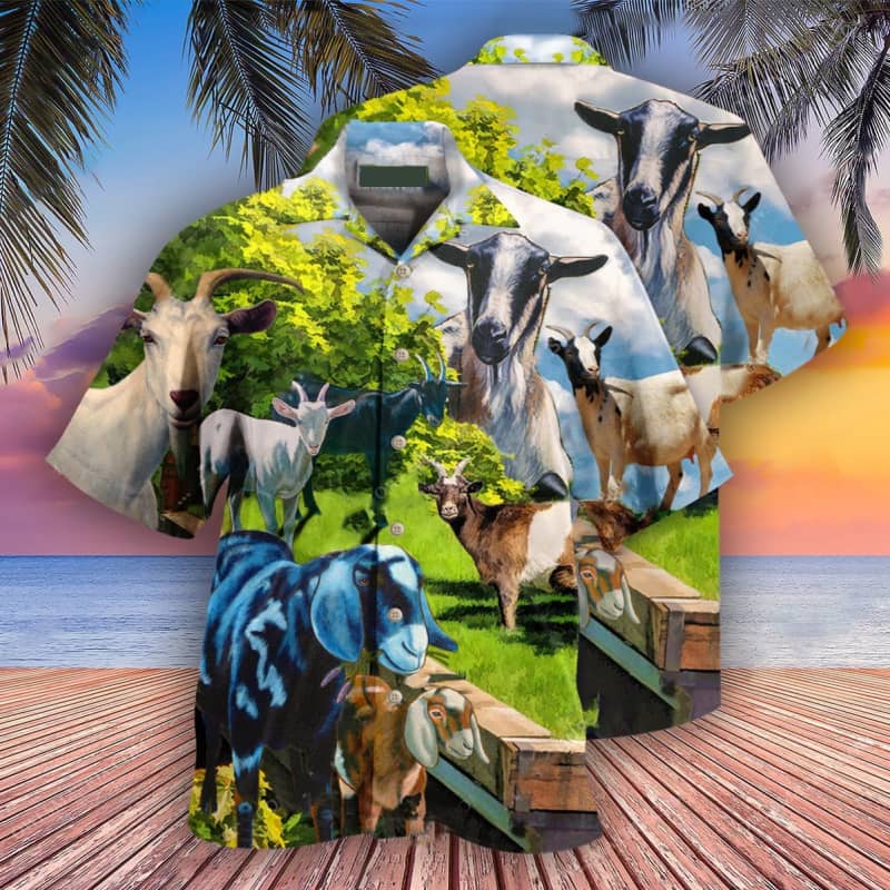 Goat 04 Hawaiian Shirt