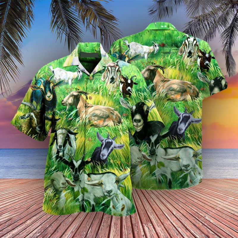 Goat 05 Hawaiian Shirt