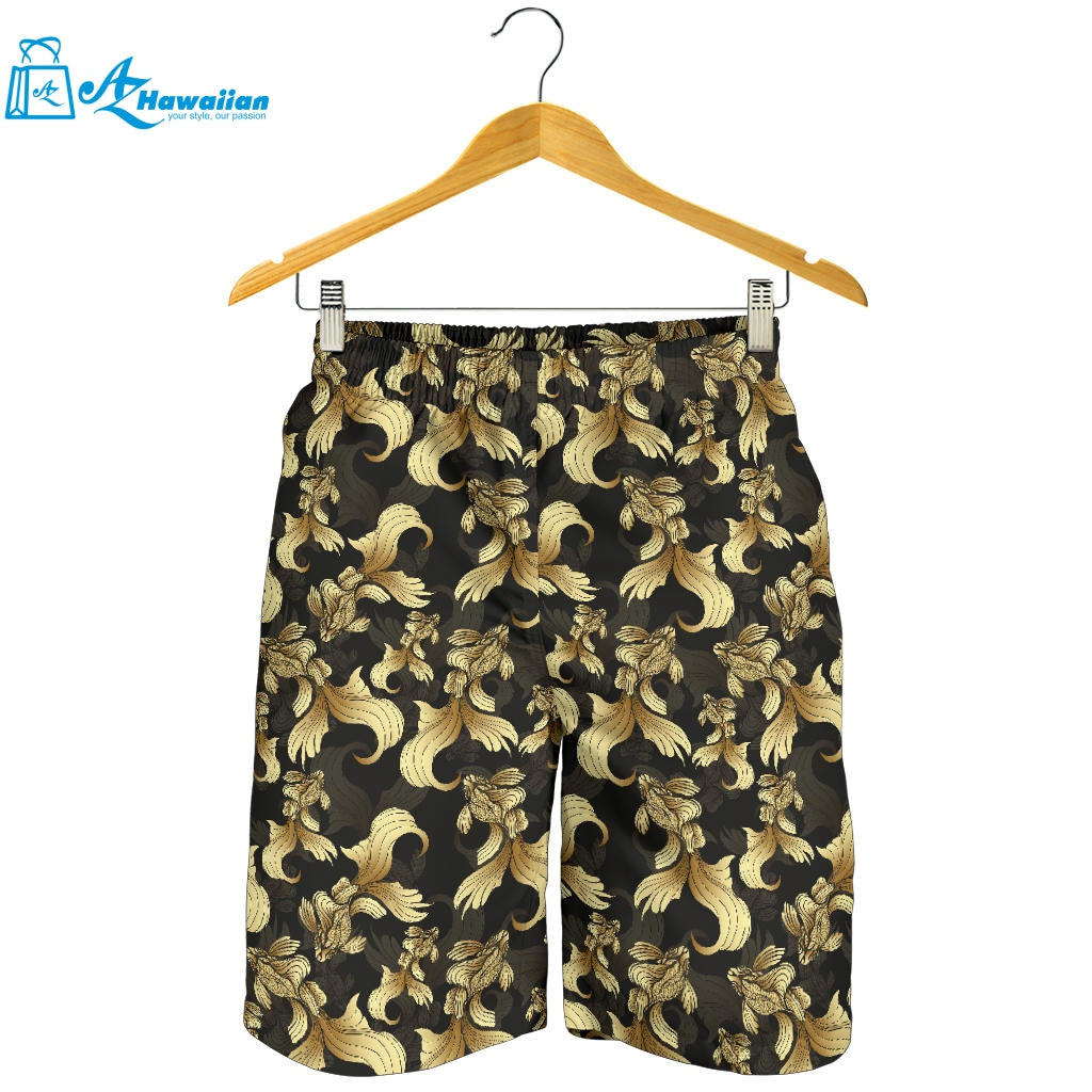 Goldfish Pattern Print Design 01 Men Shorts