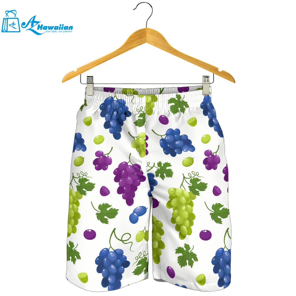 Grape Pattern Men Shorts