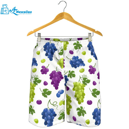 Grape Pattern Men Shorts