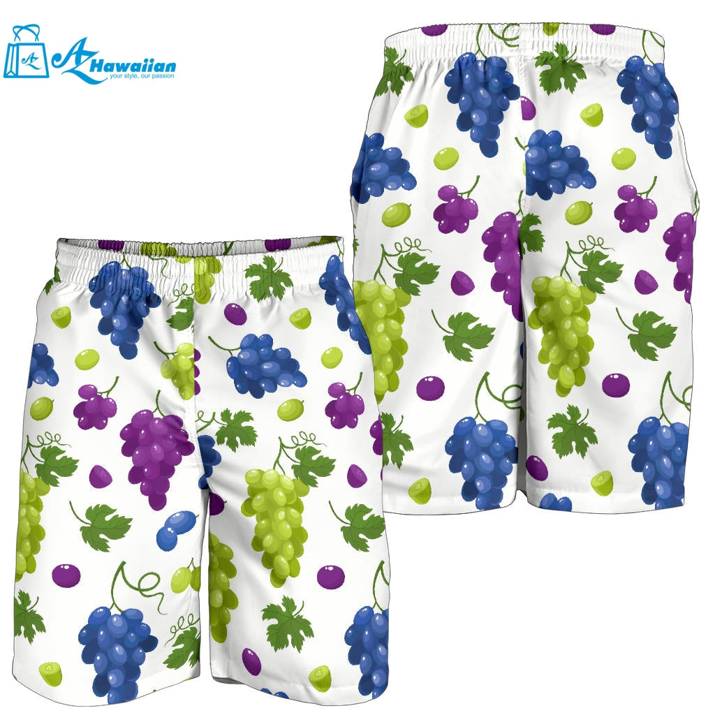 Grape Pattern Men Shorts