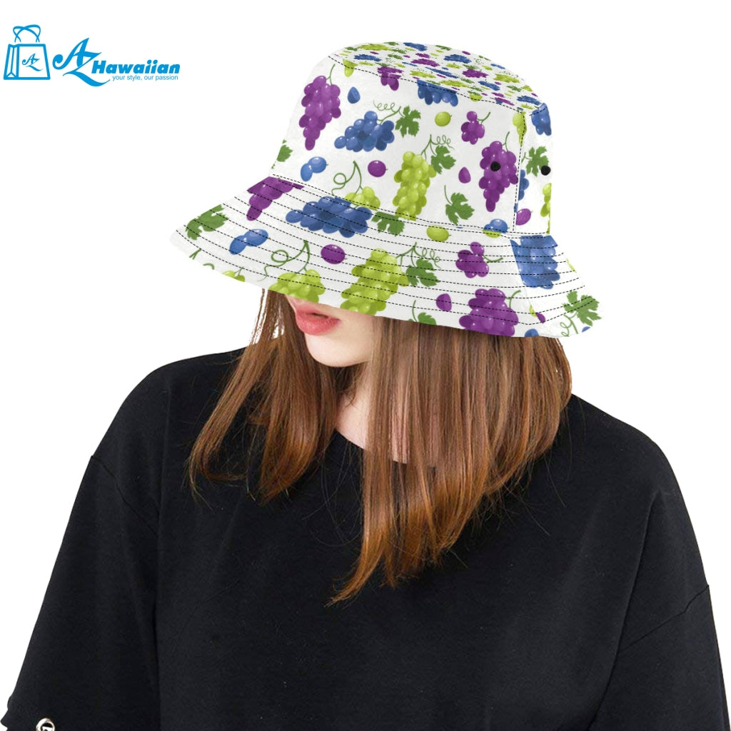 Grape pattern Unisex Bucket Hat