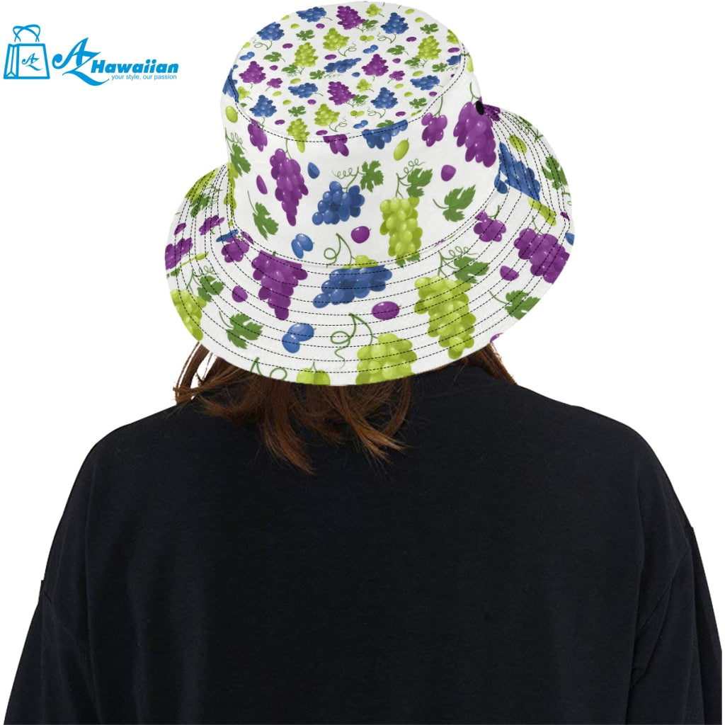 Grape pattern Unisex Bucket Hat