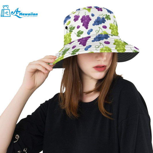 Grape pattern Unisex Bucket Hat