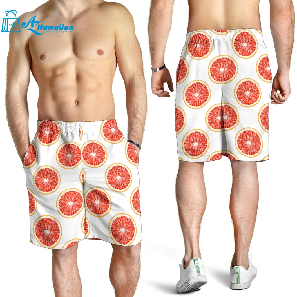 Grapefruit Pattern Men Shorts