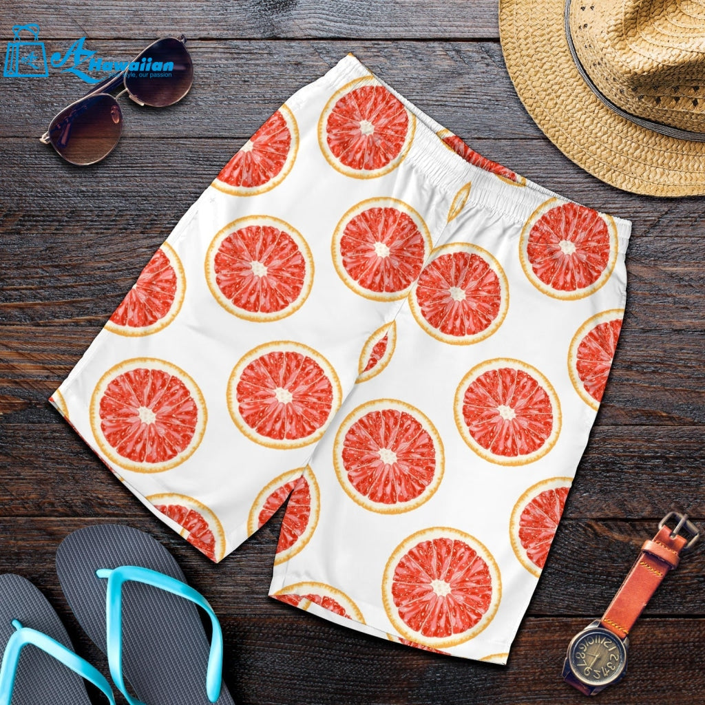 Grapefruit Pattern Men Shorts