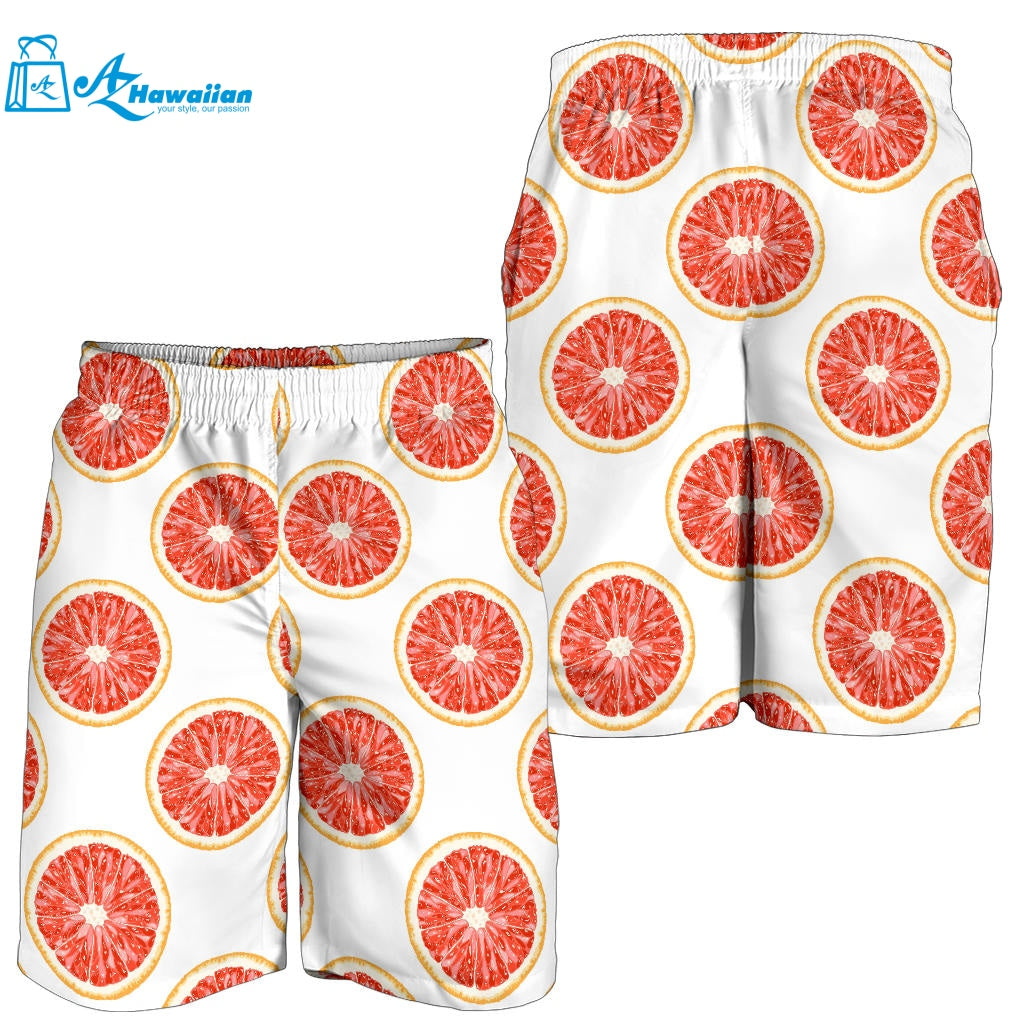 Grapefruit Pattern Men Shorts