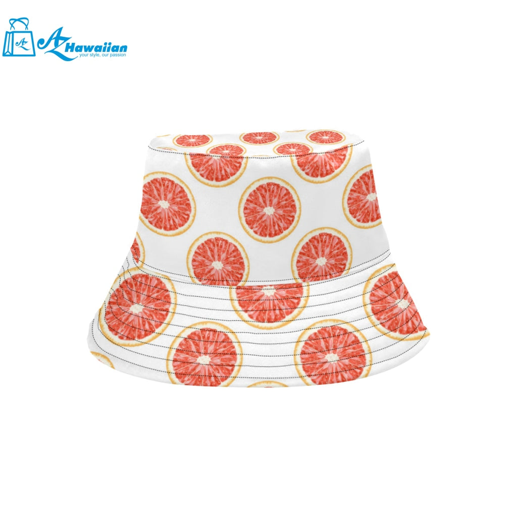 Grapefruit pattern Unisex Bucket Hat