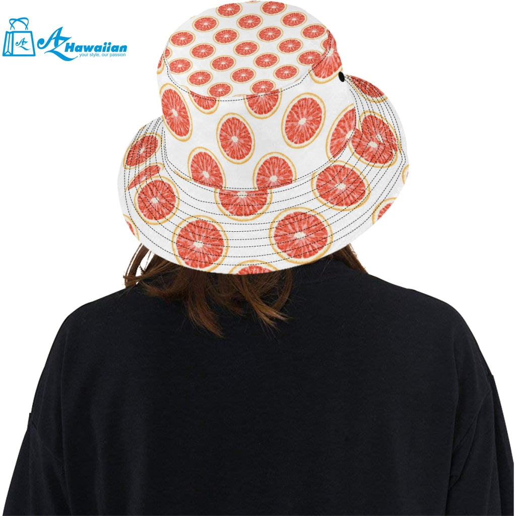 Grapefruit pattern Unisex Bucket Hat