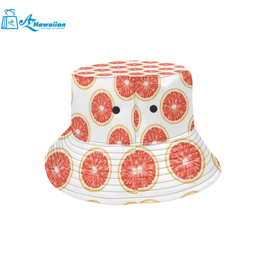 Grapefruit pattern Unisex Bucket Hat