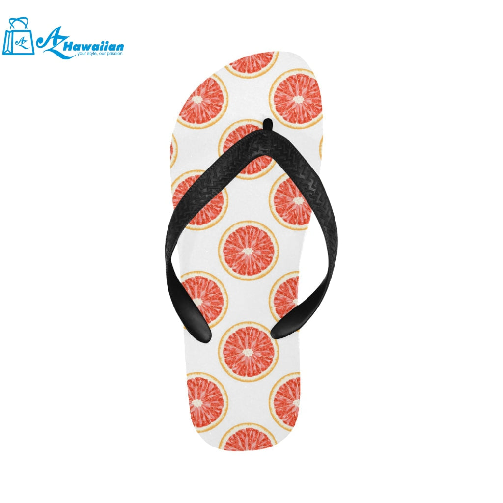 Grapefruit pattern Unisex Flip Flops