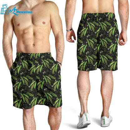 Green Peas Pattern Print Design 02 Men Shorts