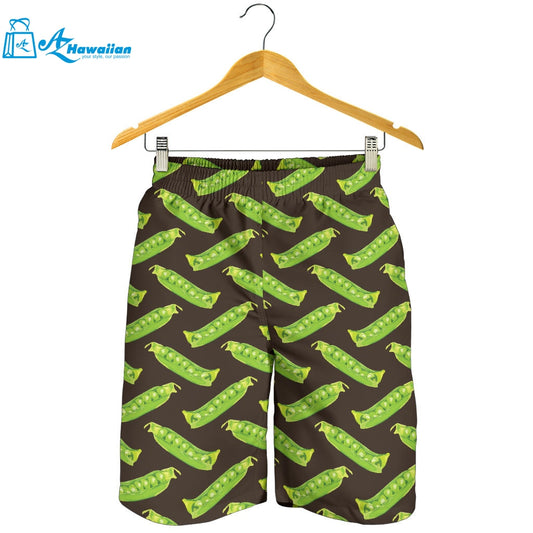 Green Peas Pattern Print Design 05 Men Shorts