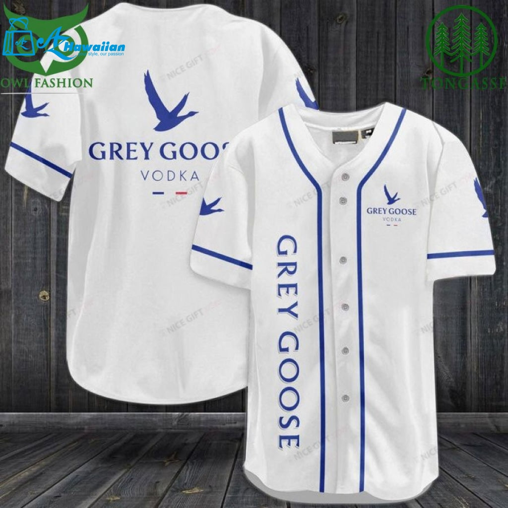 Grey Goose Baseball Jersey Shirt