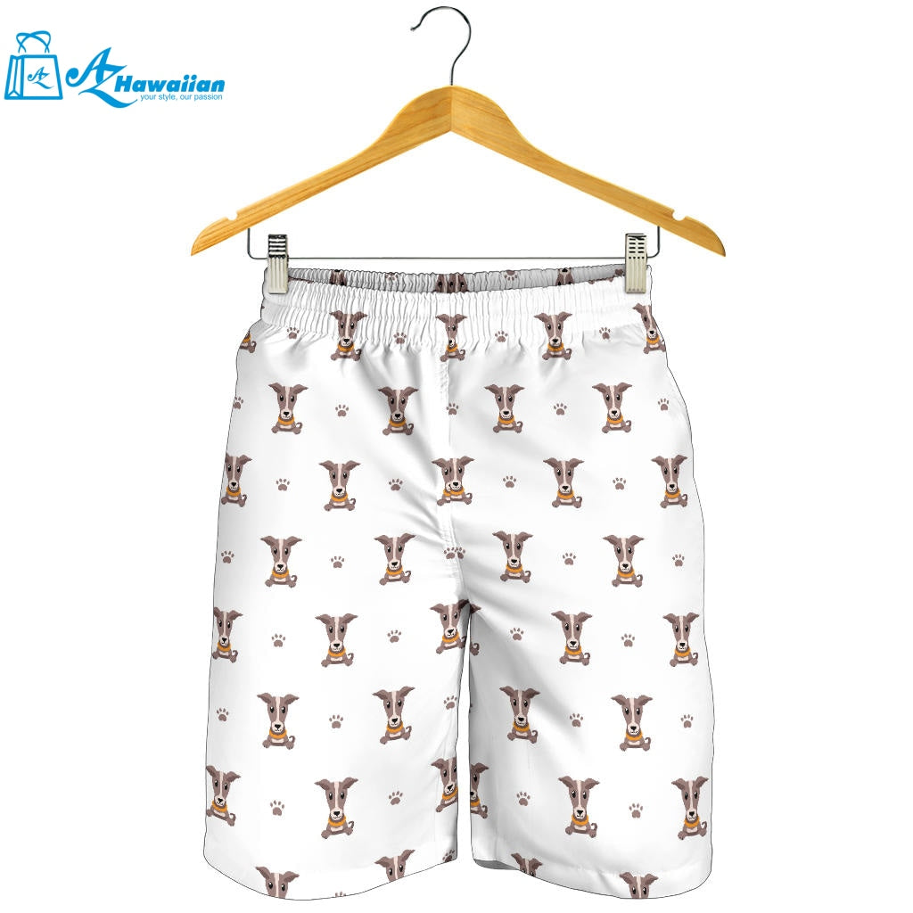 Greyhound Pattern Print Design 05 Men Shorts