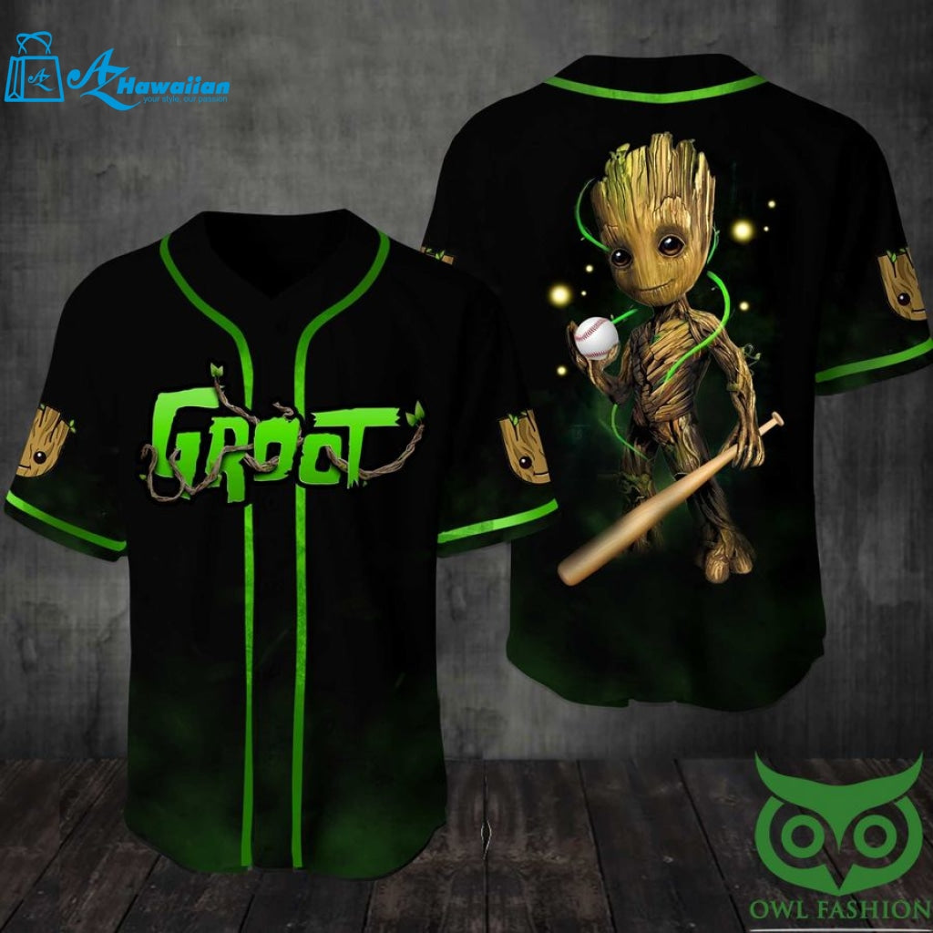 Groot Marvel Baseball Jersey Shirt