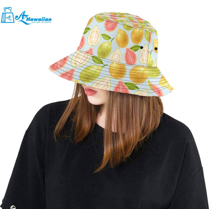 Guava design pattern Unisex Bucket Hat