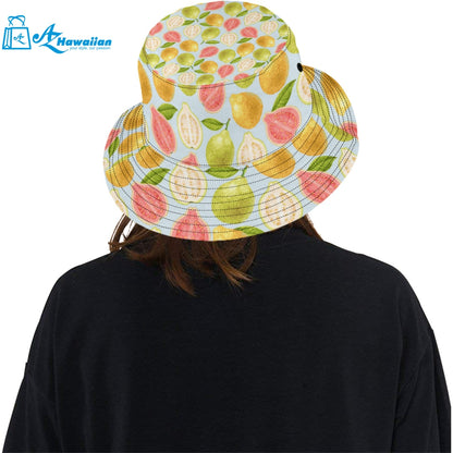 Guava design pattern Unisex Bucket Hat