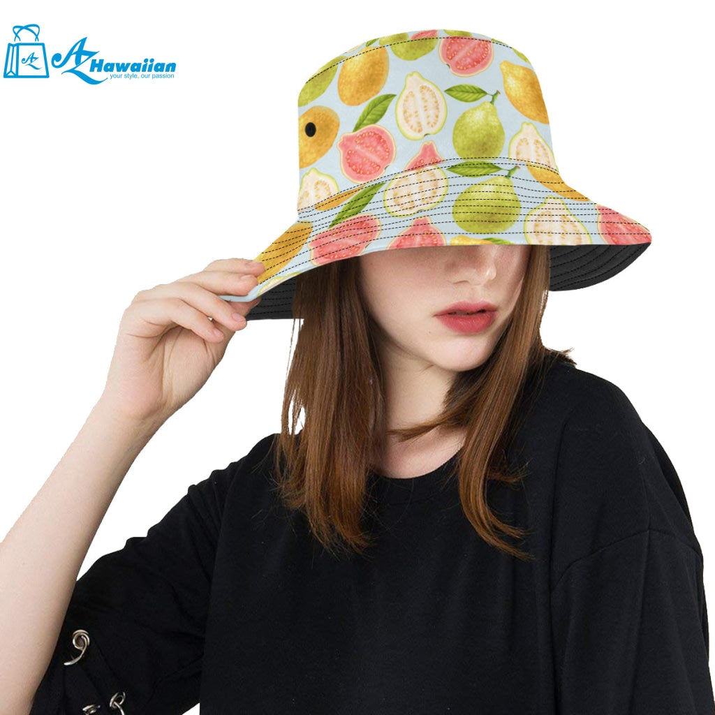 Guava design pattern Unisex Bucket Hat