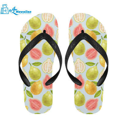 Guava design pattern Unisex Flip Flops