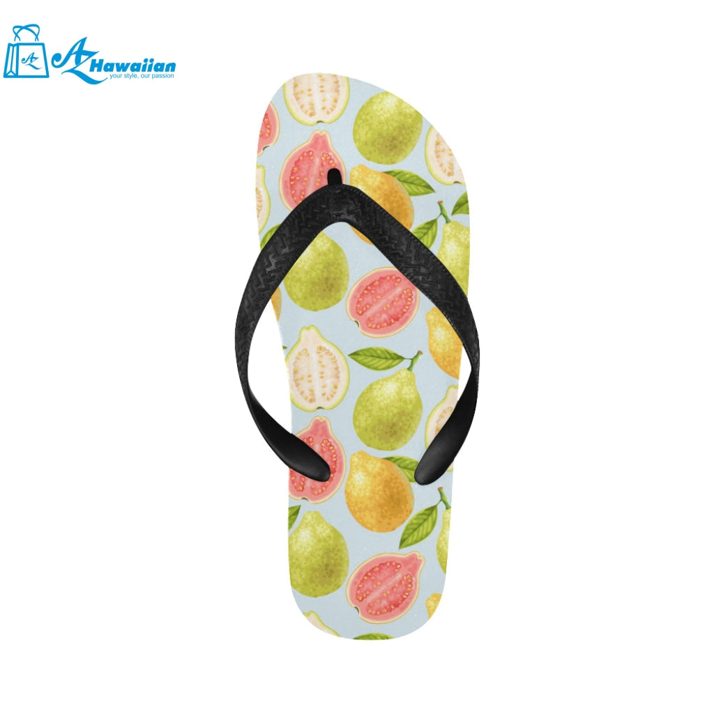 Guava design pattern Unisex Flip Flops