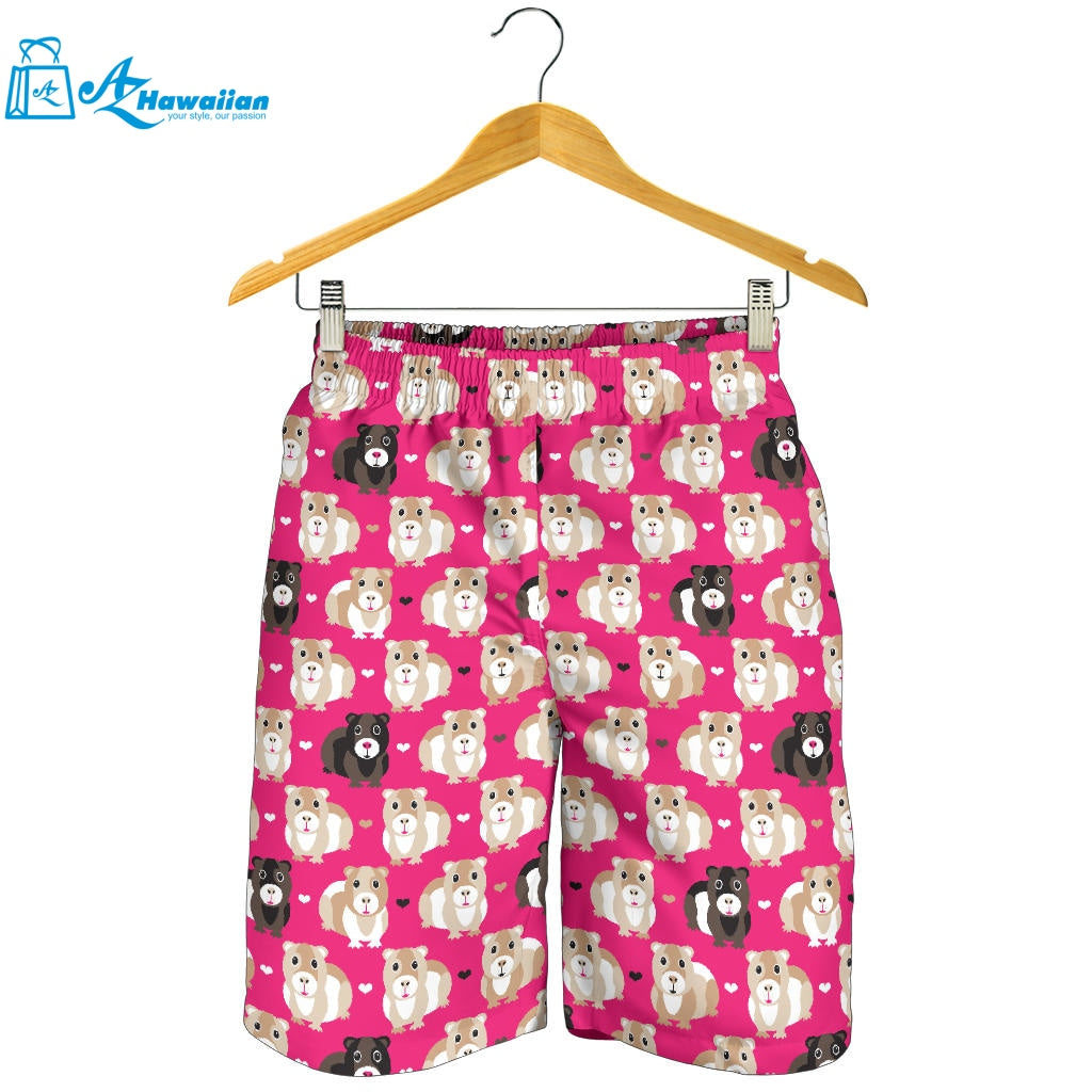 Guinea Pig Pattern Print Design 01 Men Shorts