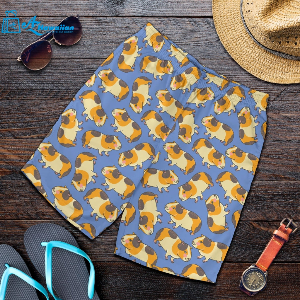 Guinea Pig Pattern Print Design 02 Men Shorts