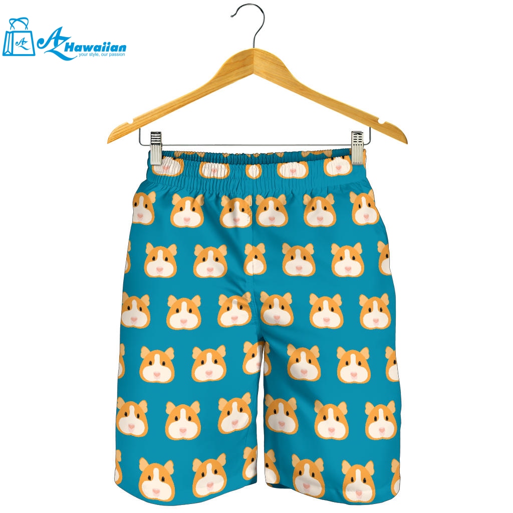 Guinea Pig Pattern Print Design 03 Men Shorts