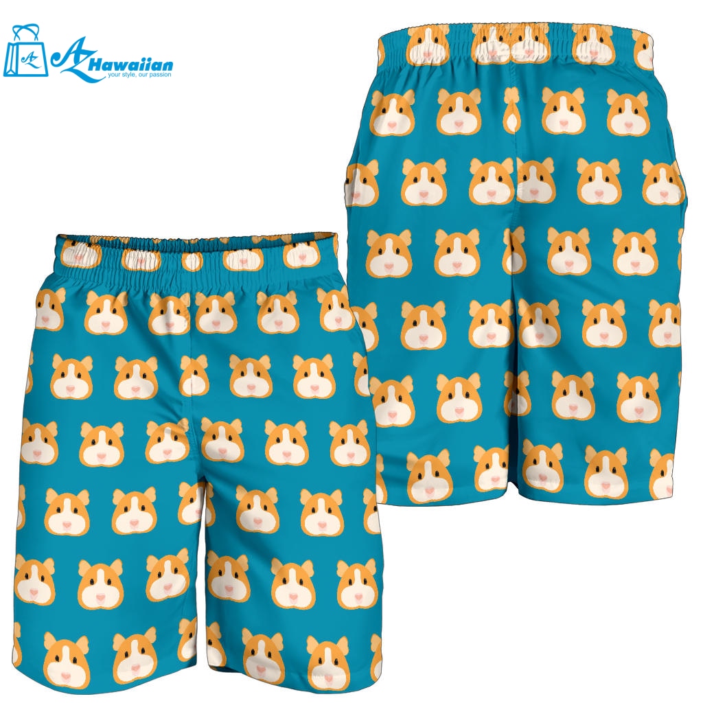 Guinea Pig Pattern Print Design 03 Men Shorts