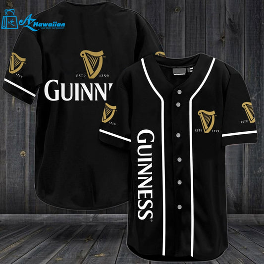 Guinness Beer Baseball Jersey 