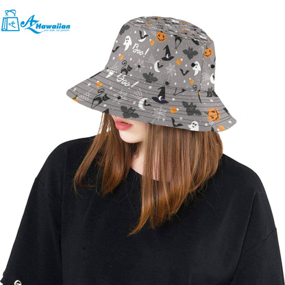 Halloween design pattern Unisex Bucket Hat