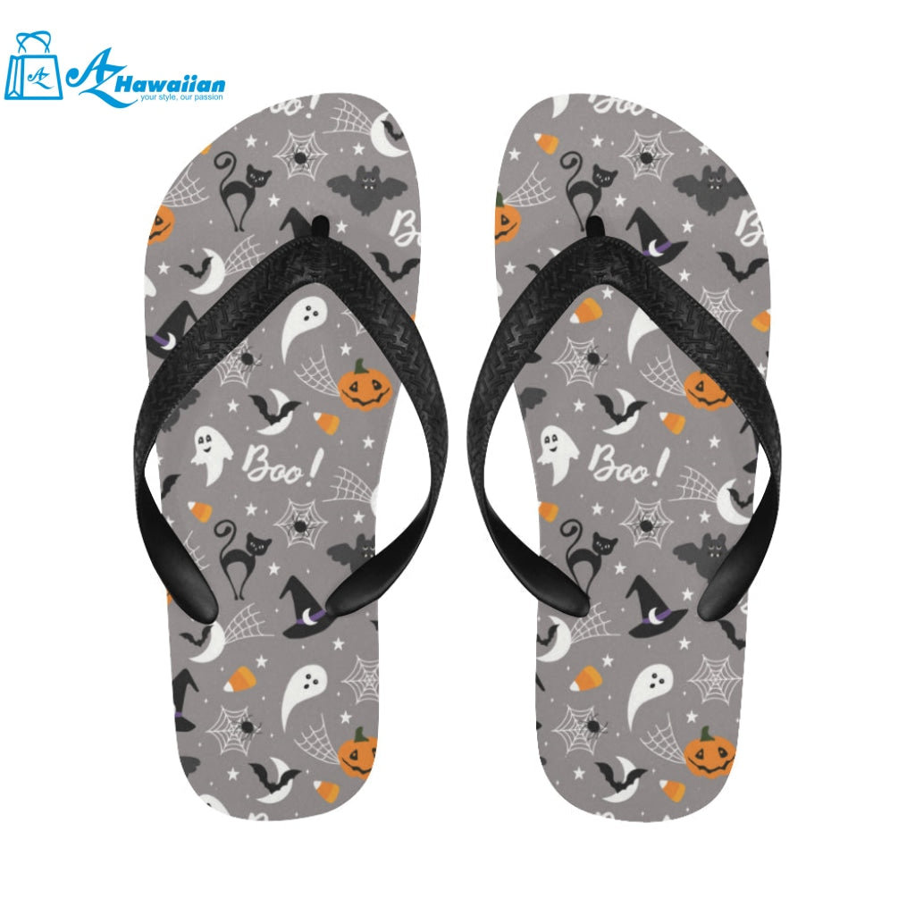 Halloween design pattern Unisex Flip Flops