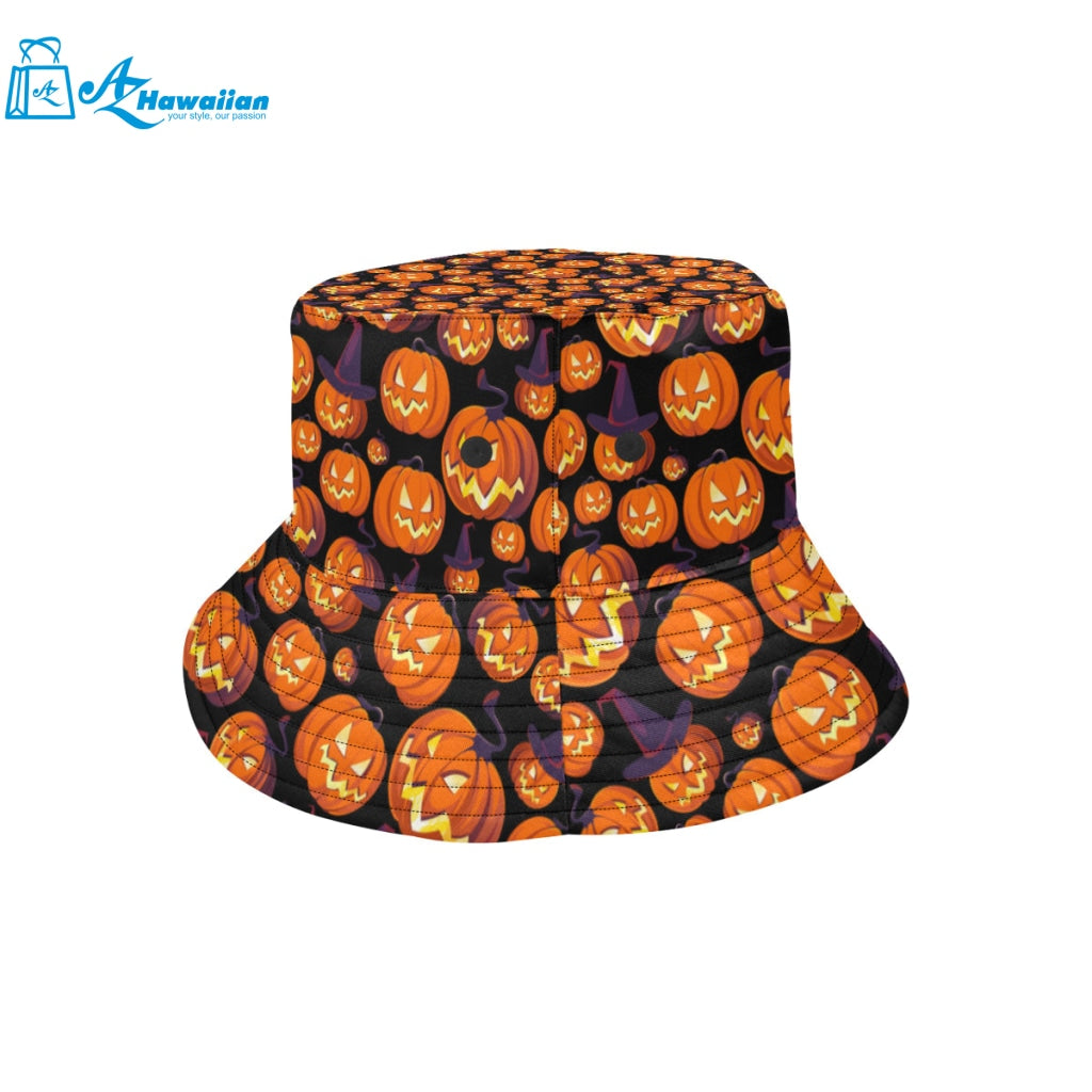 Halloween Pumpkin pattern Unisex Bucket Hat