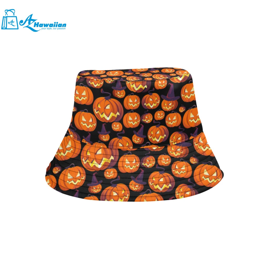 Halloween Pumpkin pattern Unisex Bucket Hat