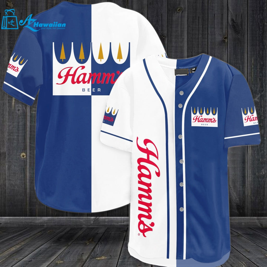 Hamm's Beer Baseball Jersey