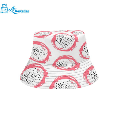 Hand drawn dragon fruit Unisex Bucket Hat