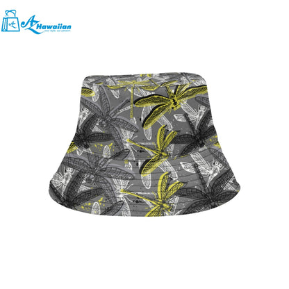 Hand drawn dragonfly pattern Unisex Bucket Hat