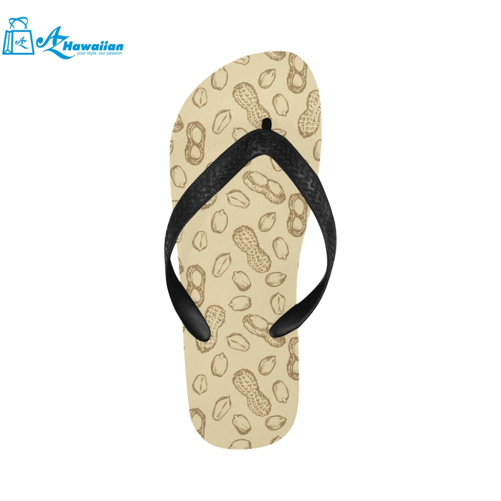 hand drawn peanuts pattern Unisex Flip Flops