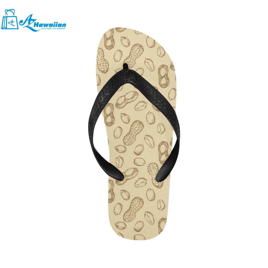 hand drawn peanuts pattern Unisex Flip Flops