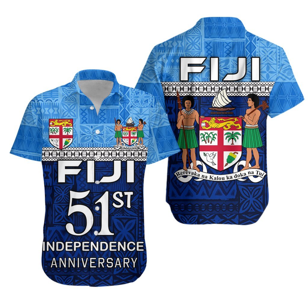 Fiji 51st Independence Anniversary Hawaiian Shirt LT4