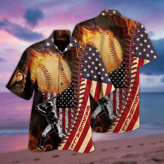 Hawaiian Shirts Nothing More American Than Baseball Shirt