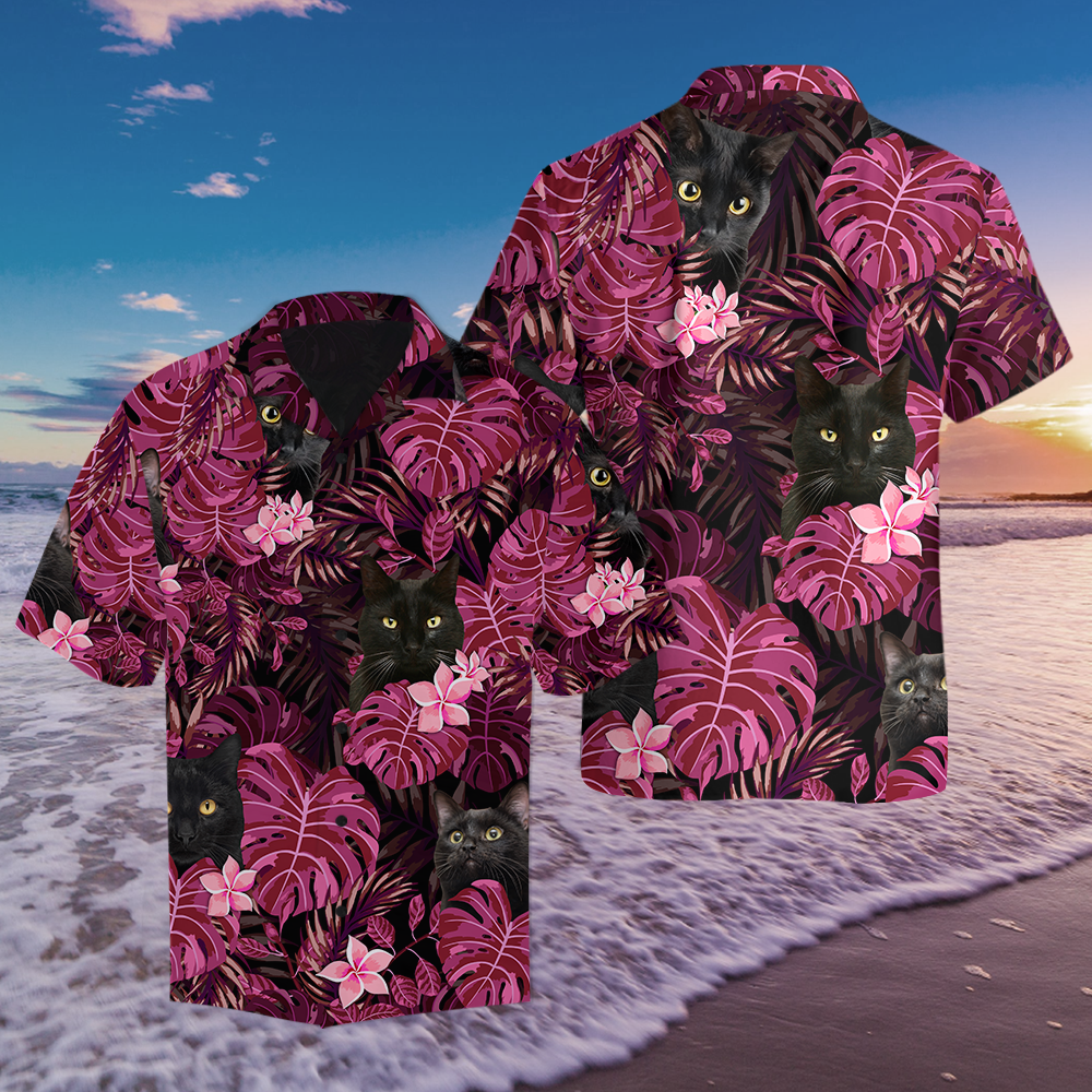 Amazing Cat Hawaii Shirt-Ml Hawaiian Shirt