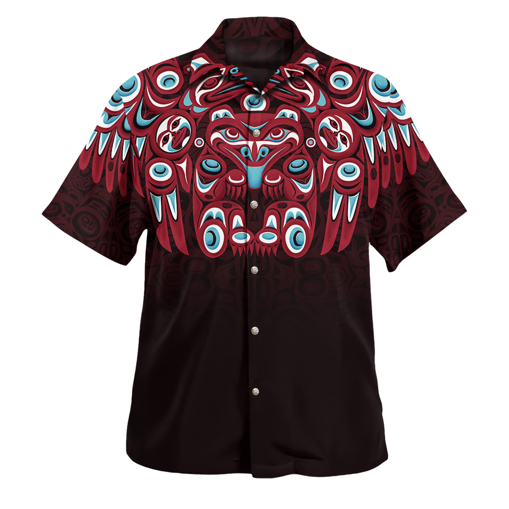 Am Style The Bear 2D Print Unisex Fashion Hawaii Shirt - Full Size Hawaiian