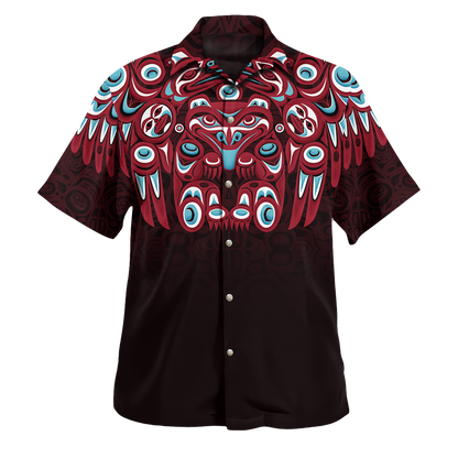 Am Style The Bear 2D Print Unisex Fashion Hawaii Shirt - Full Size Hawaiian