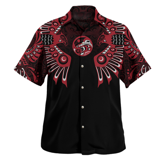 Am Style The Spirit Eagle 2D Print Unisex Fashion Hawaii Shirt - Full Size Hawaiian