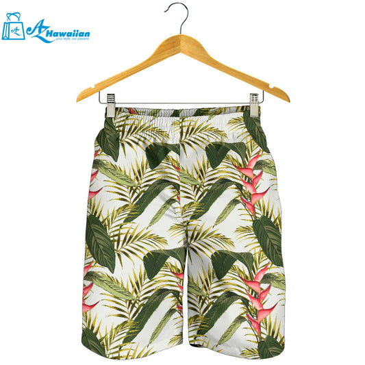 Heliconia Pattern Men Shorts