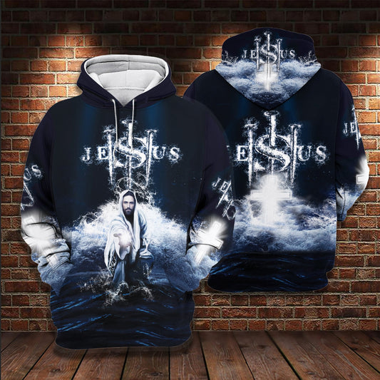 Jesus Saved My Life 3D All Over Printed Hoodie Us Unisex Hoodie Size