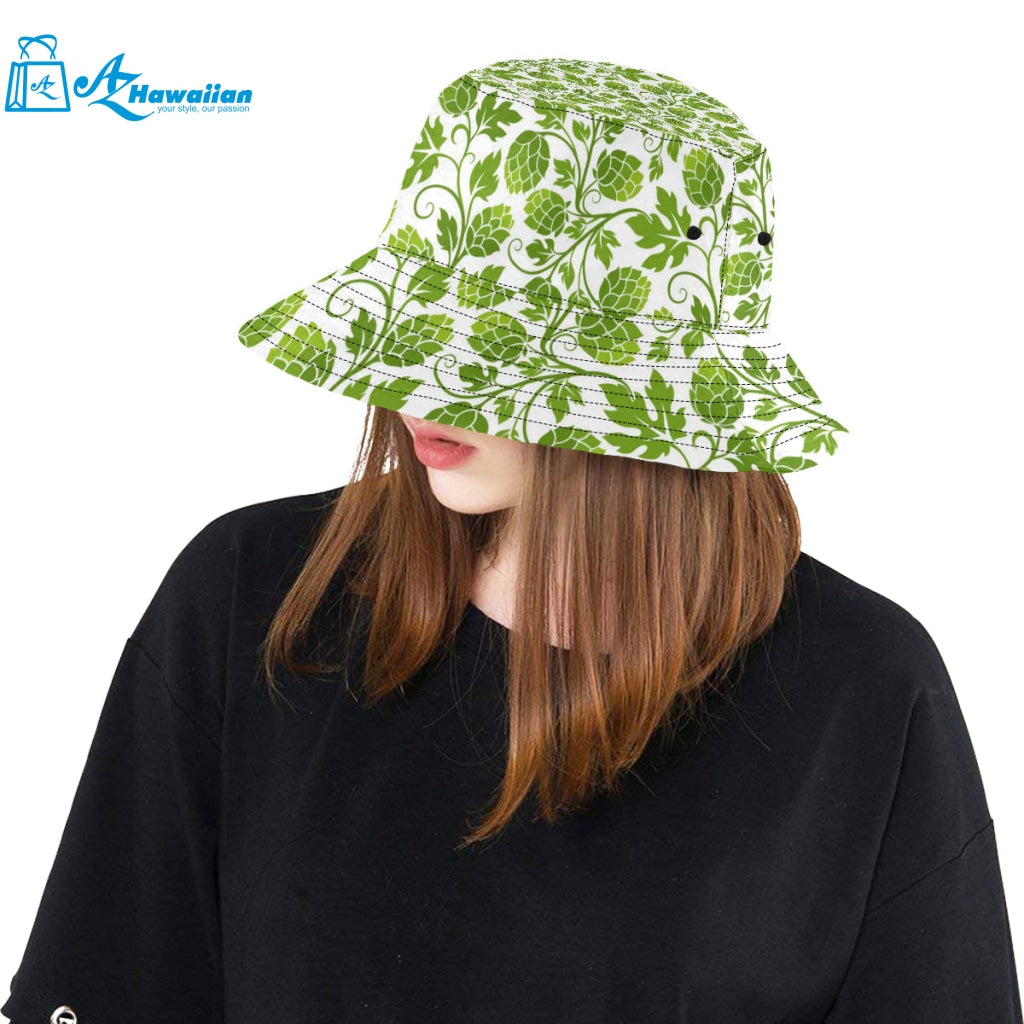 Hop design pattern Unisex Bucket Hat